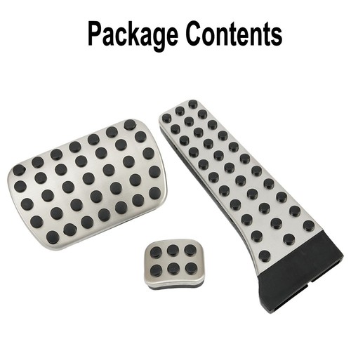 3pcs brake gas - gas, footrest