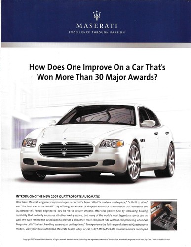 Maserati quattroporte - maserati,