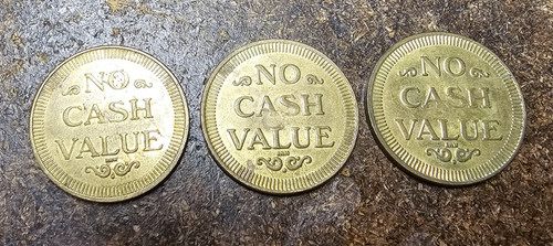 Automatic car wash token - automatic,