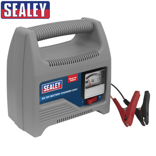 Sealey dsbc6 battery charger - sealey,