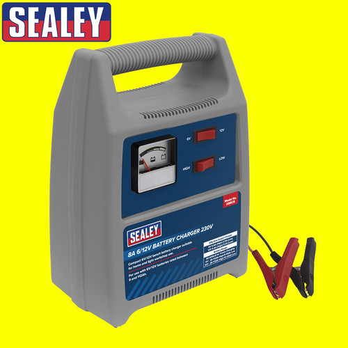 Sealey dsbc8 battery charger - sealey,