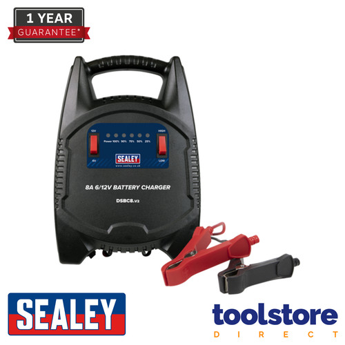 Sealey dsbc8 battery - dsbc8, 8a
