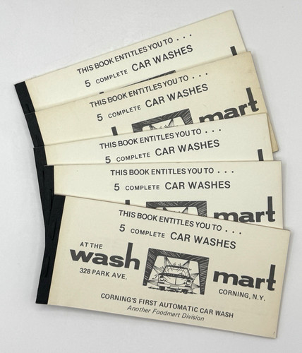 Vintage washmart car wash - 5,