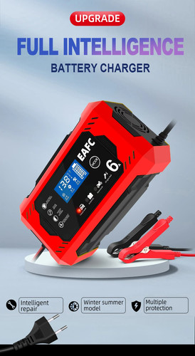 Automatic car battery charger - car,